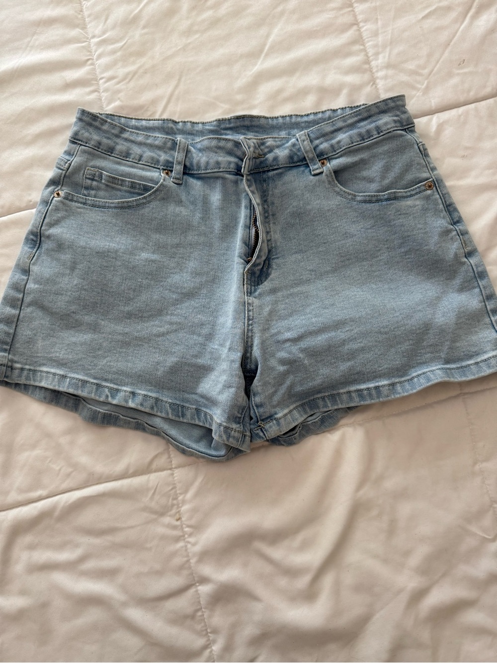 Amazon Light Blue Women's Denim Jean Shorts